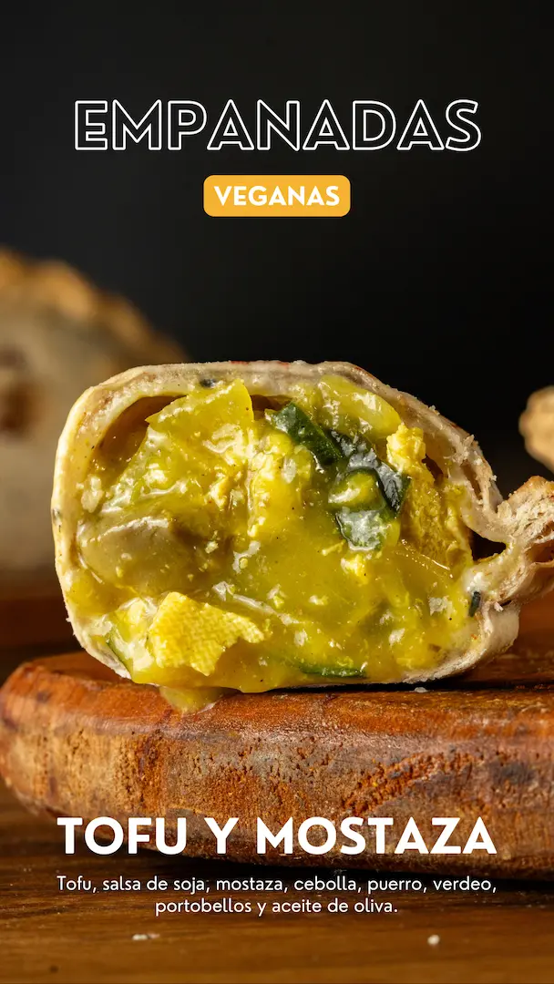 Empanada de Tofu y Mostaza