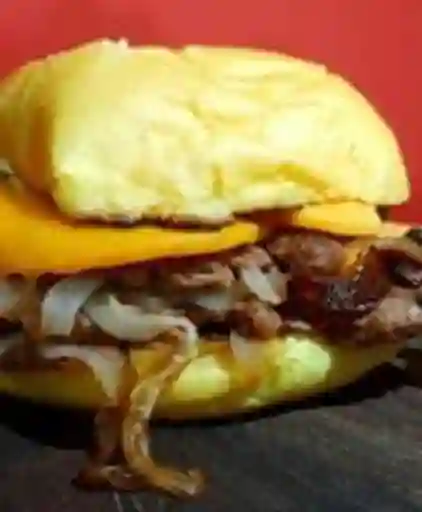 Oklahoma Fried Onion Burger