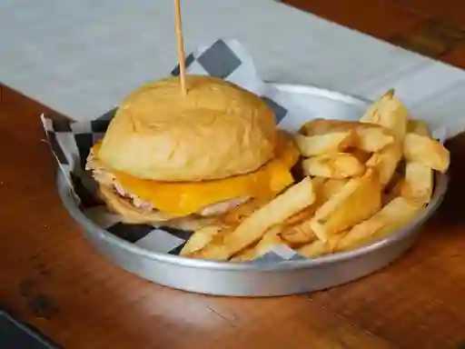 Cheeseburger de NO Pollo